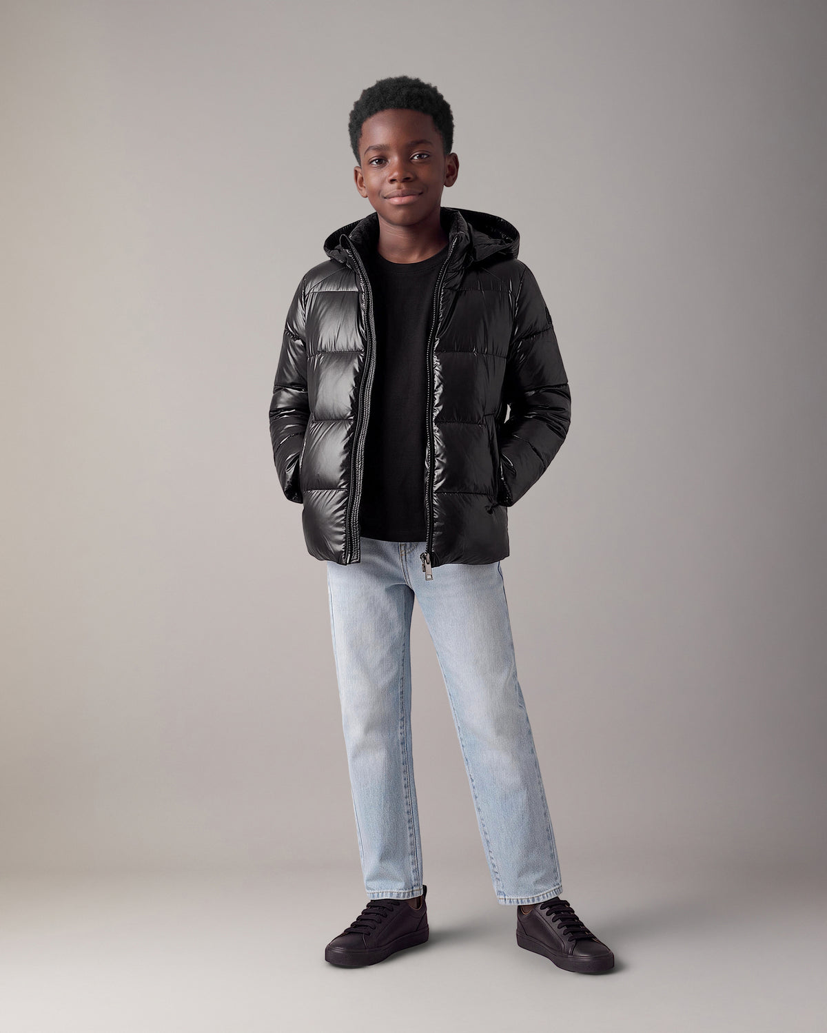 Moose Knuckles - M36UJ175 - Kings Reversible Down Puffer - KIDS -  - Front