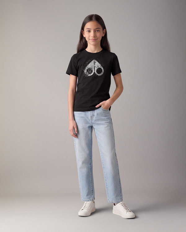 Moose Knuckles - M36UT720 - Kids Icebreak Logo T-Shirt - KIDS -  - Detail5