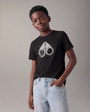 Moose Knuckles - M36UT720 - Kids Icebreak Logo T-Shirt - KIDS -  - Front Category