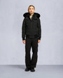 Moose Knuckles - M39LB015 - Onyx Ladriere Bomber - WOMENS - Black / Black Fox Fur - Front Category