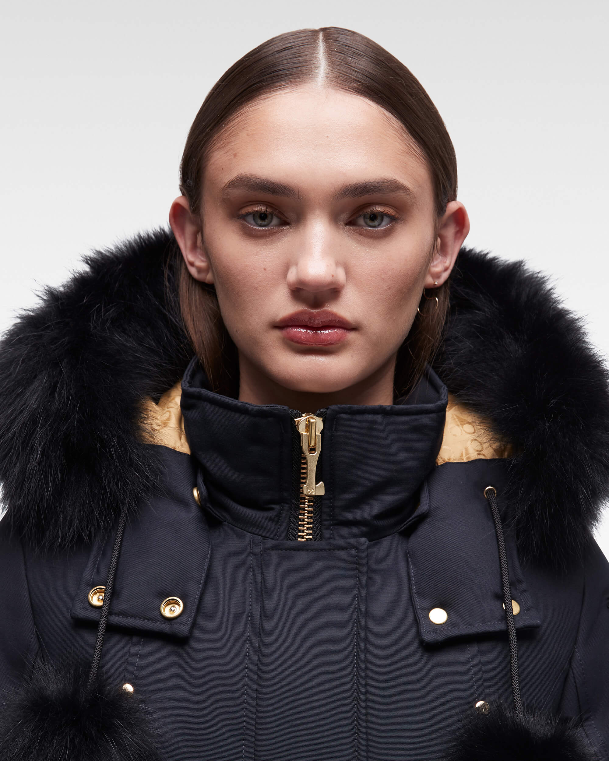 Gold Stirling Parka Fur | Women | Moose Knuckles