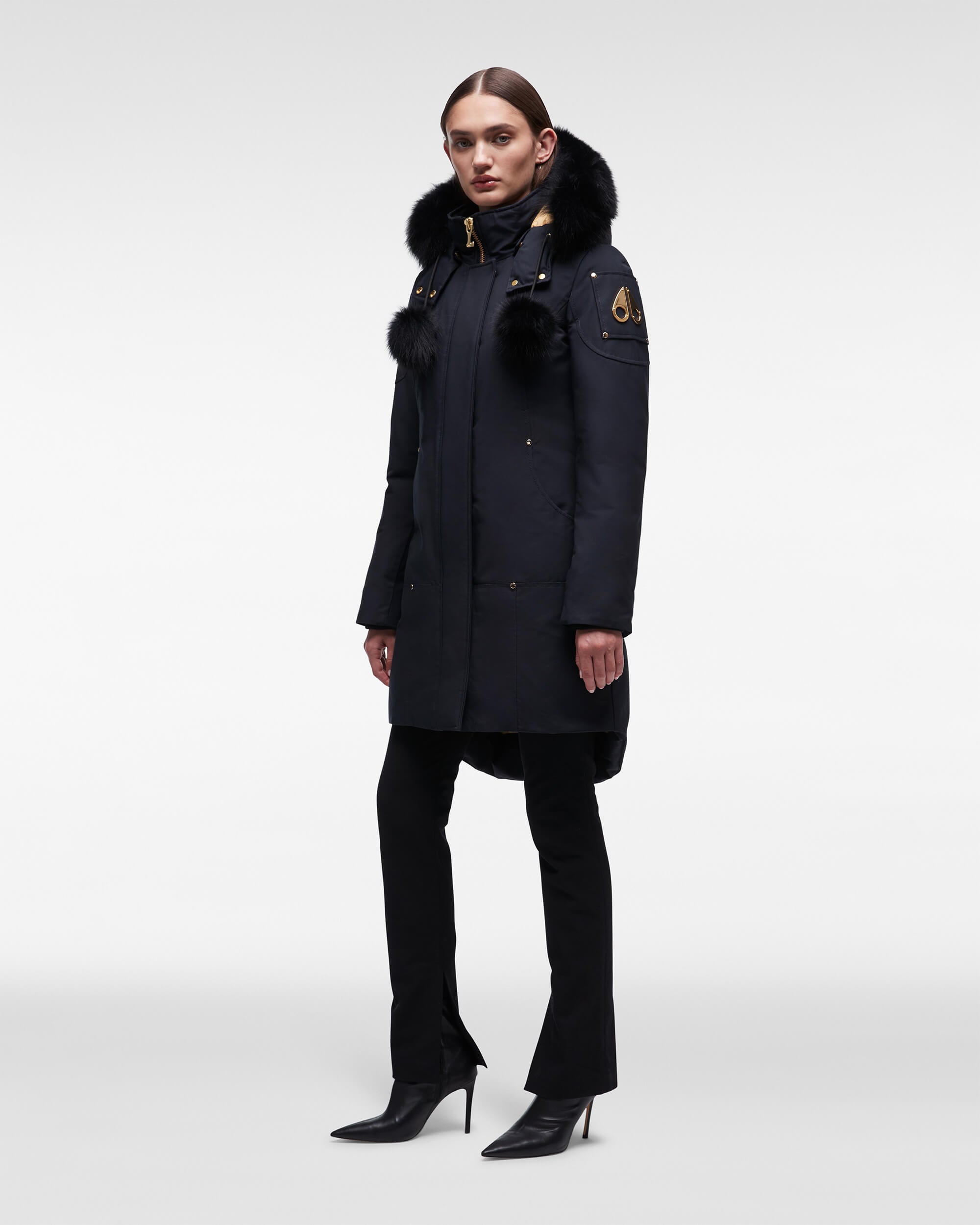 Gold Stirling Parka Fur | Women | Moose Knuckles