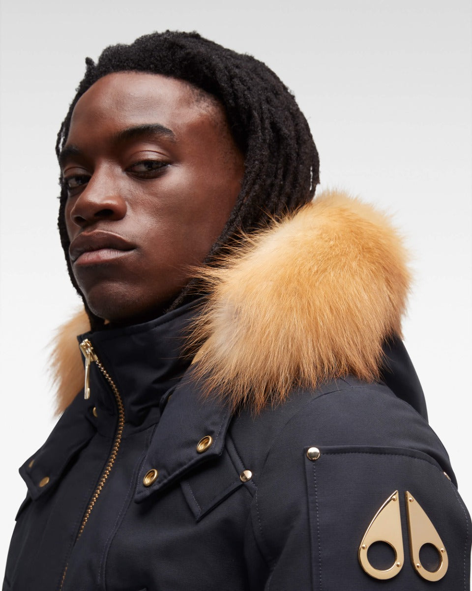 Gold Ballistic Bomber Fur | Men | Moose Knuckles