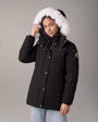Moose Knuckles - M39UP231S - Kids Original Hooded Down Parka - KIDS - Black / Natural Shearling - Detail1