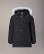 Moose Knuckles - M39UP231S - Kids Original Hooded Down Parka - KIDS - Black / Natural Shearling - Detail8