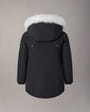Moose Knuckles - M39UP231S - Kids Original Hooded Down Parka - KIDS - Black / Natural Shearling - Detail9