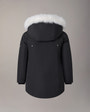 Moose Knuckles - M39UP231S - Kids Unisex Original  Shearling Trim Parka - KIDS - Black / Natural Shearling - Detail9