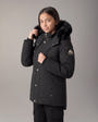 Moose Knuckles - M39UP231S - Kids Original Hooded Down Parka - KIDS - Black / Black Shearling - Detail1