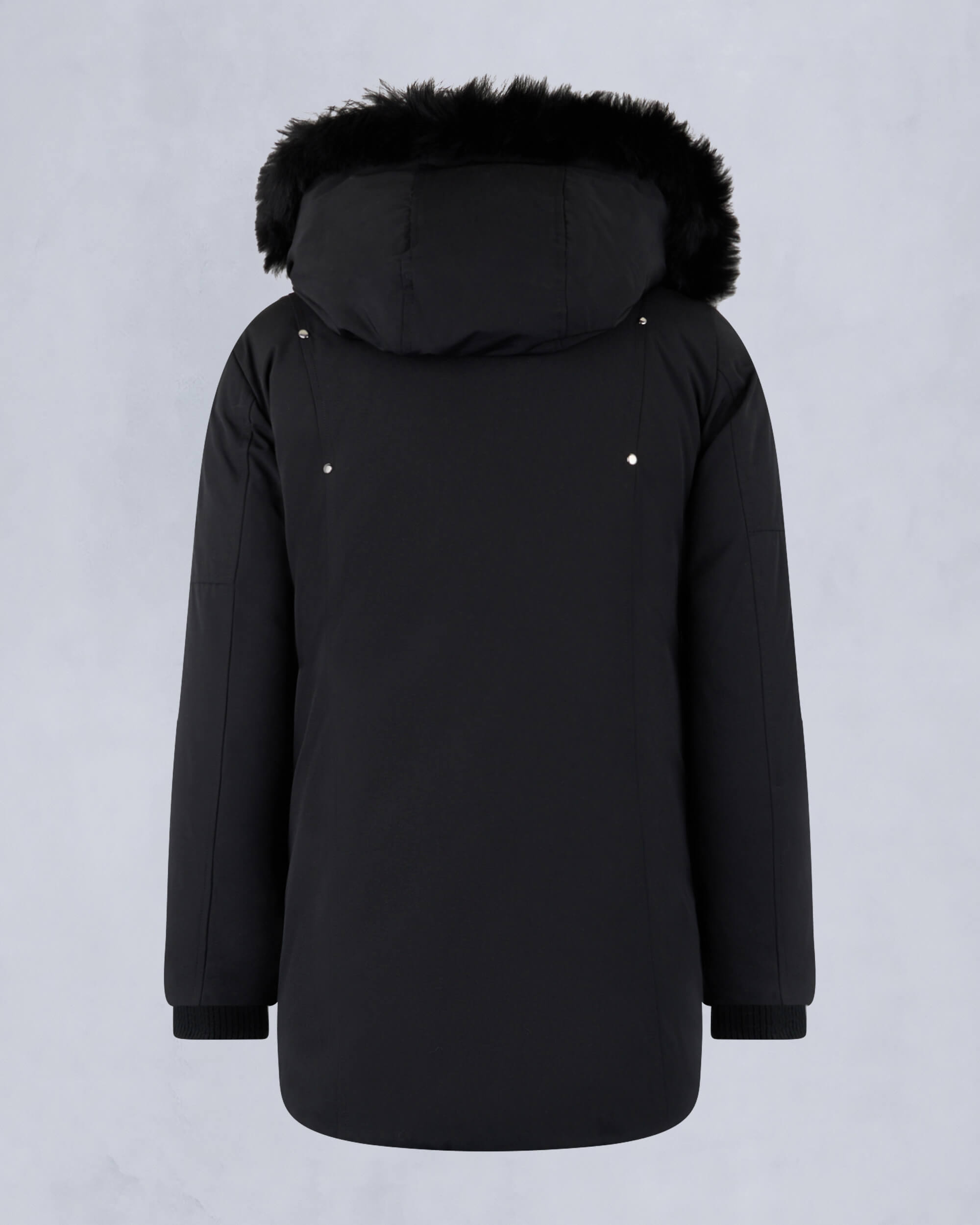 Moose Knuckles - M39UP231S - Kids Original Unisex Shearling Parka - KIDS - Black / Black Shearling - Detail2