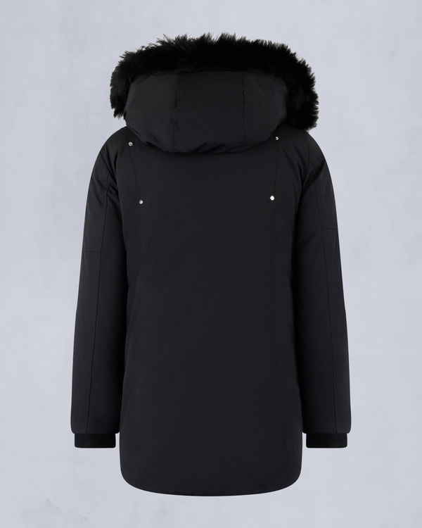 Moose Knuckles - M39UP231S - Kids Original Unisex Shearling Parka - KIDS - Black / Black Shearling - Detail2