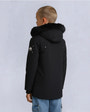 Moose Knuckles - M39UP231S - Kids Unisex Original  Shearling Trim Parka - KIDS - Black / Black Shearling - Detail3