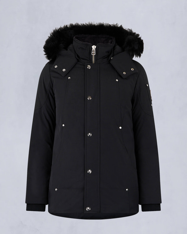 Moose Knuckles - M39UP231S - Kids Original Unisex Shearling Parka - KIDS - Black / Black Shearling - GM