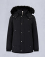 Moose Knuckles - M39UP231S - Kids Original Unisex Shearling Parka - KIDS - Black / Black Shearling - GM