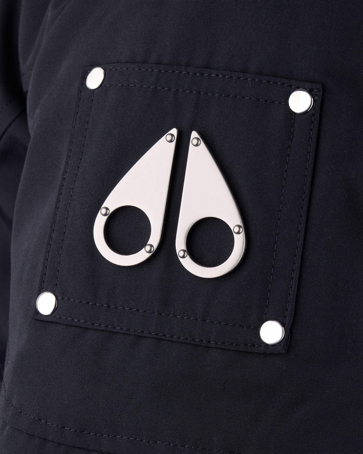 Moose Knuckles - M39UP231S - Kids Original Unisex Shearling Parka - KIDS - Navy / Black Shearling - Detail1