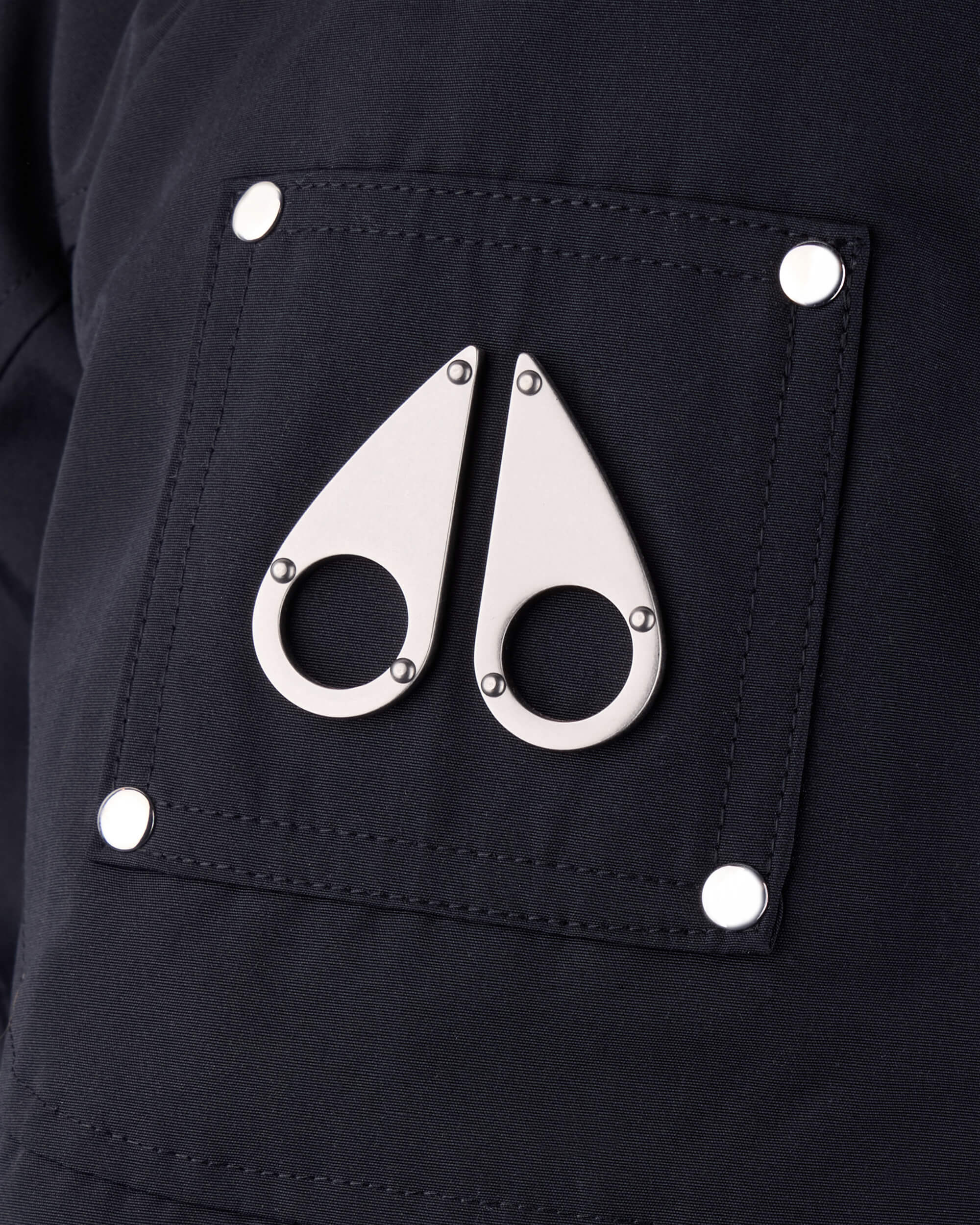 Moose Knuckles - M39UP231S - Kids Original Unisex Shearling Parka - KIDS - Navy / Black Shearling - Detail1