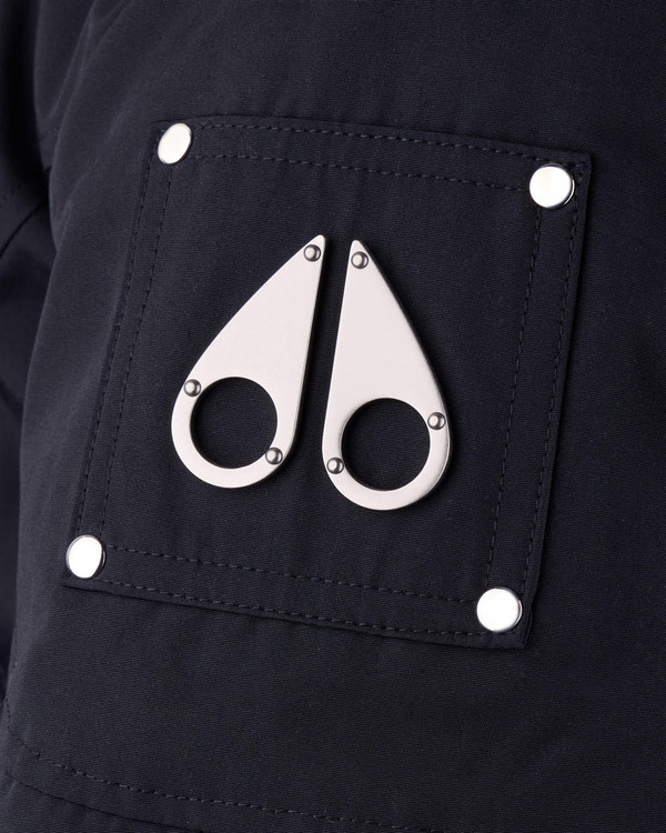 Moose Knuckles - M39UP231S - Kids Original Unisex Shearling Parka - KIDS - Navy / Black Shearling - Detail1