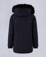 Moose Knuckles - M39UP231S - Kids Unisex Original  Shearling Trim Parka - KIDS - Navy / Black Shearling - Detail2