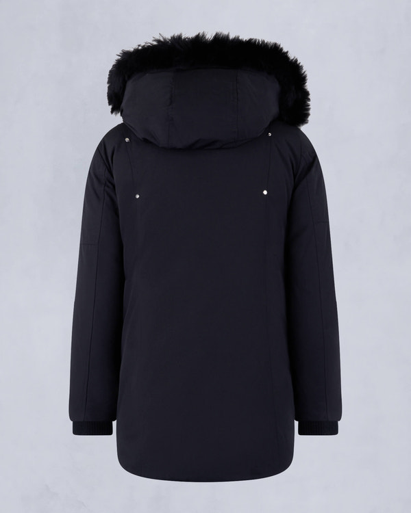 Moose Knuckles - M39UP231S - Kids Original Unisex Shearling Parka - KIDS - Navy / Black Shearling - Detail2