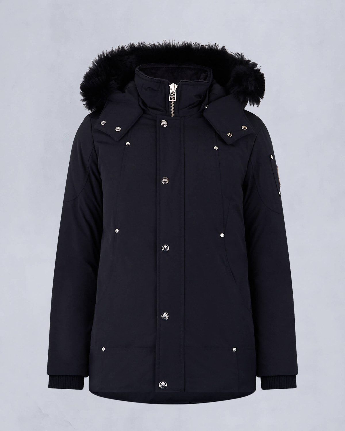Moose Knuckles - M39UP231S - Kids Original Unisex Shearling Parka - KIDS - Navy / Black Shearling - GM