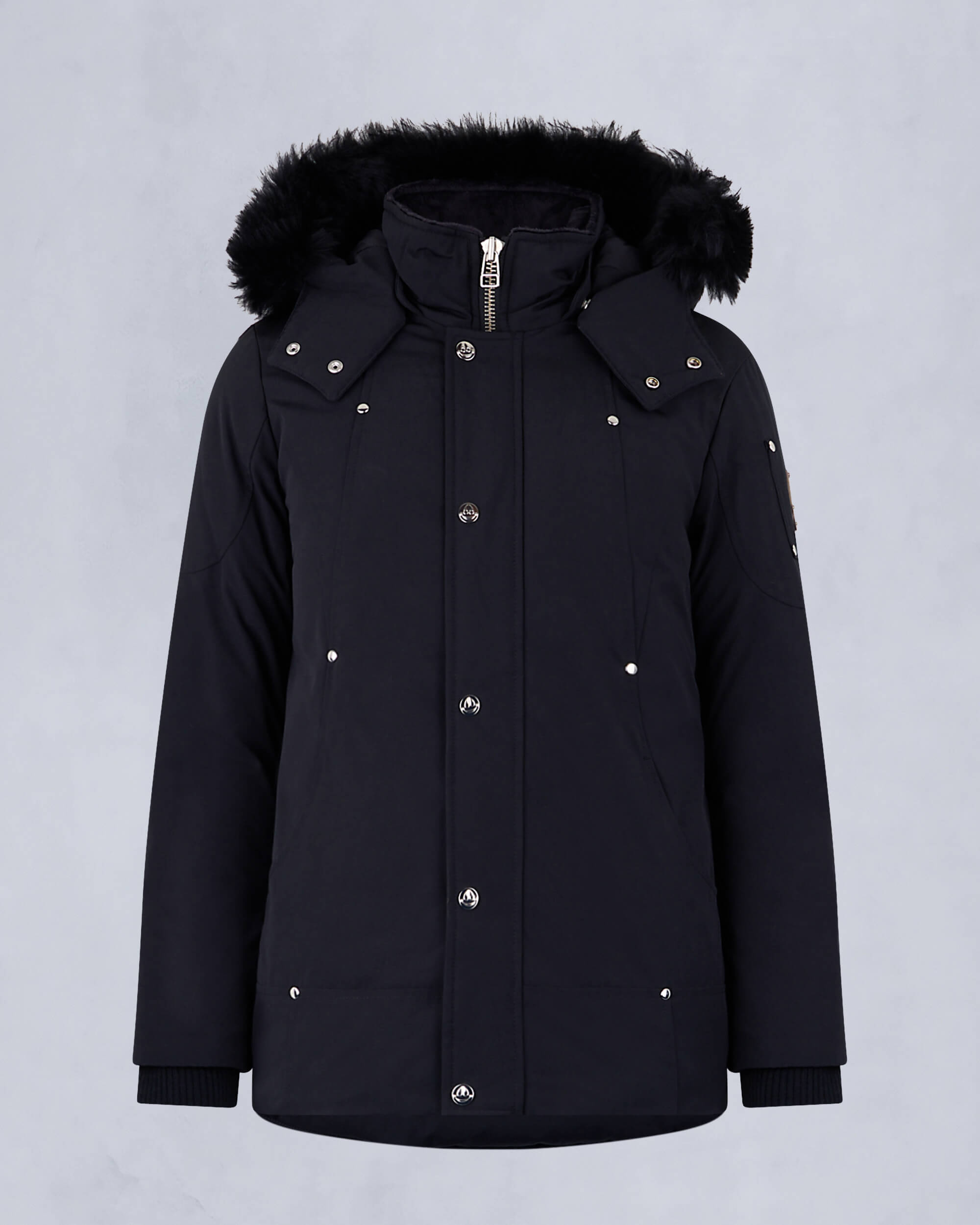 Moose Knuckles - M39UP231S - Kids Original Unisex Shearling Parka - KIDS - Navy / Black Shearling - GM