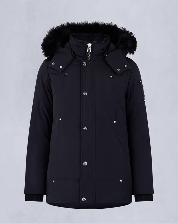 Moose Knuckles - M39UP231S - Kids Original Unisex Shearling Parka - KIDS - Navy / Black Shearling - GM