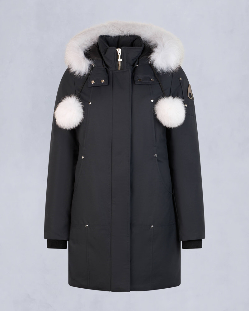 Moose Knuckles - MK2003LP - Original Stirling Parka Fur - WOMENS - Navy / Natural Fox Fur - GM