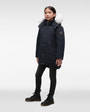 Moose Knuckles - MK2631YUP - Unisex Original Parka Fur - KIDS - Navy / Natural Fox Fur - Front