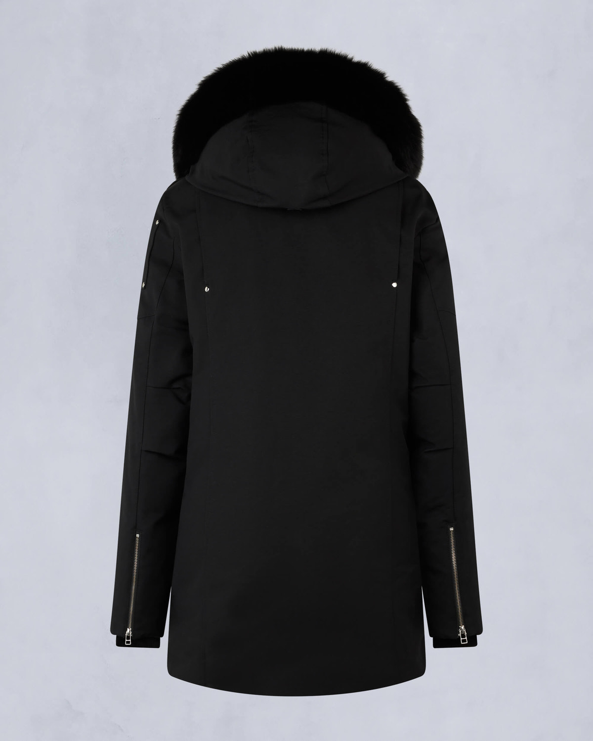 Moose Knuckles - MK4661MP - Original Stirling Parka Fur - MENS - Black / Black Fox Fur - Detail2