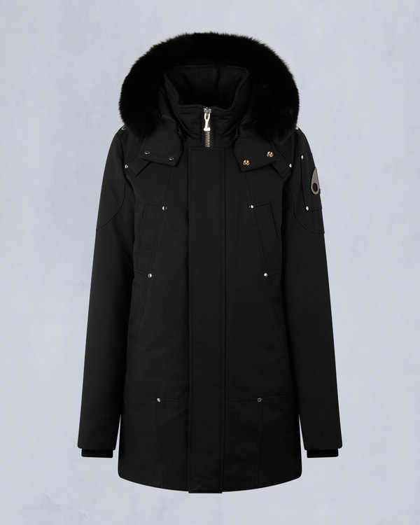 Moose Knuckles - MK4661MP - Original Stirling Parka Fur - MENS - Black / Black Fox Fur - GM