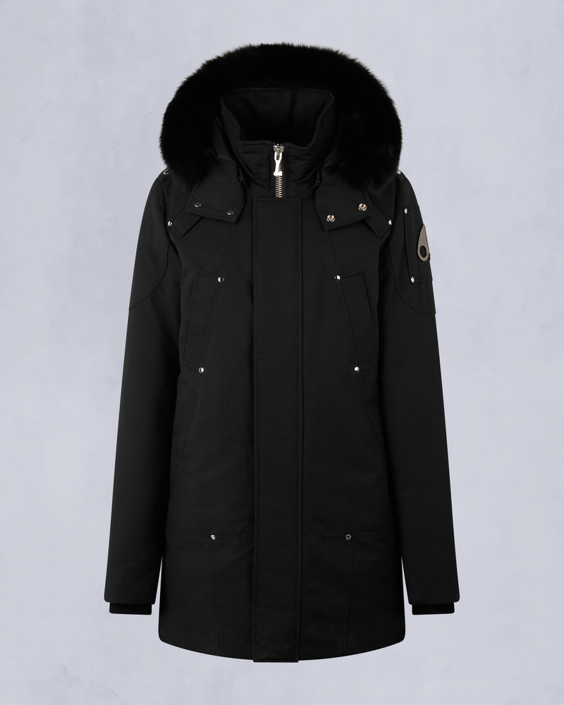 Moose Knuckles - MK4661MP - Original Stirling Parka Fur - MENS - Black / Black Fox Fur - GM