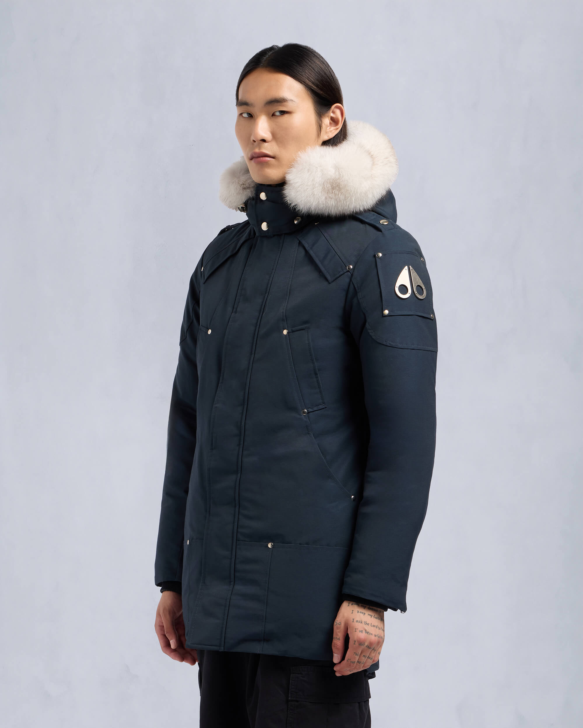 rinrin様の専用 アメリカ国旗刺繍ファーコート Original Stirling Parka Fur | Men | Moose Knuckles