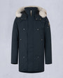 Moose Knuckles - MK4661MP - Original Stirling Parka Fur - MENS - Navy / Natural Fox Fur - GM